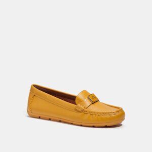 Coach Women's Mustard Loafers | Mona Driver Loafer